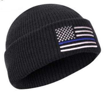 Thin Blue Line Watch Cap