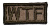 WTF Velcro Patch