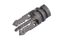 Matrix CNC Steel 4-Arrow Airsoft Flash Hider (Thread: 14mm Negative)
