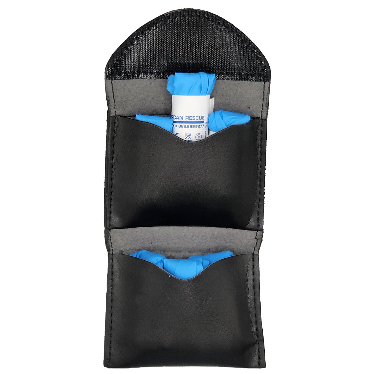 Double Closed Glove Pouch, 2 Sections