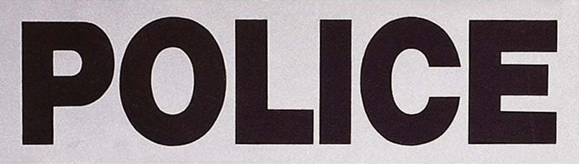 POLICE Reflective Patch