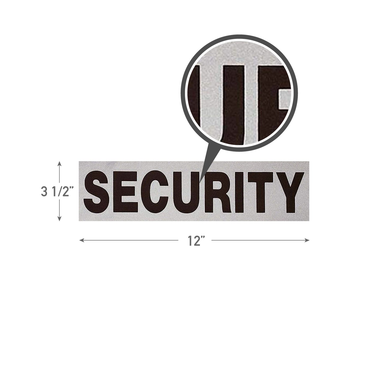 SECURITY Reflective Patch