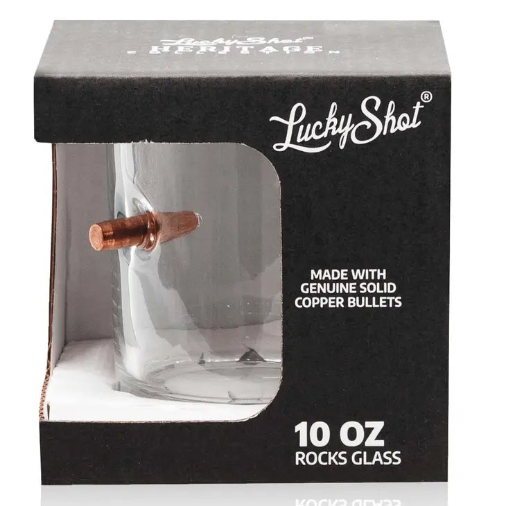 State of Texas .308 Bullet Whiskey Glass