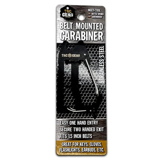 TacGear Belt Mounted Carabiner