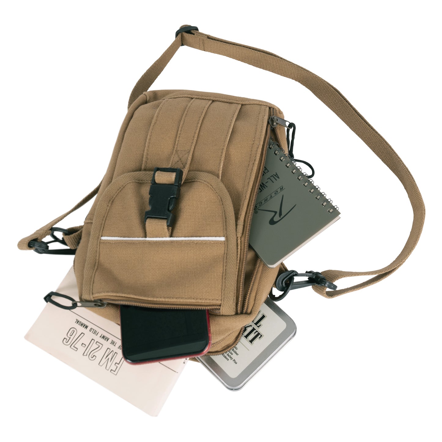 Canvas Passport Travel Pouch