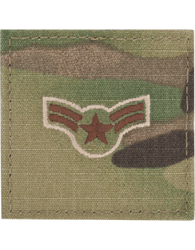 USAF Airman  OCP Rank with Fastener