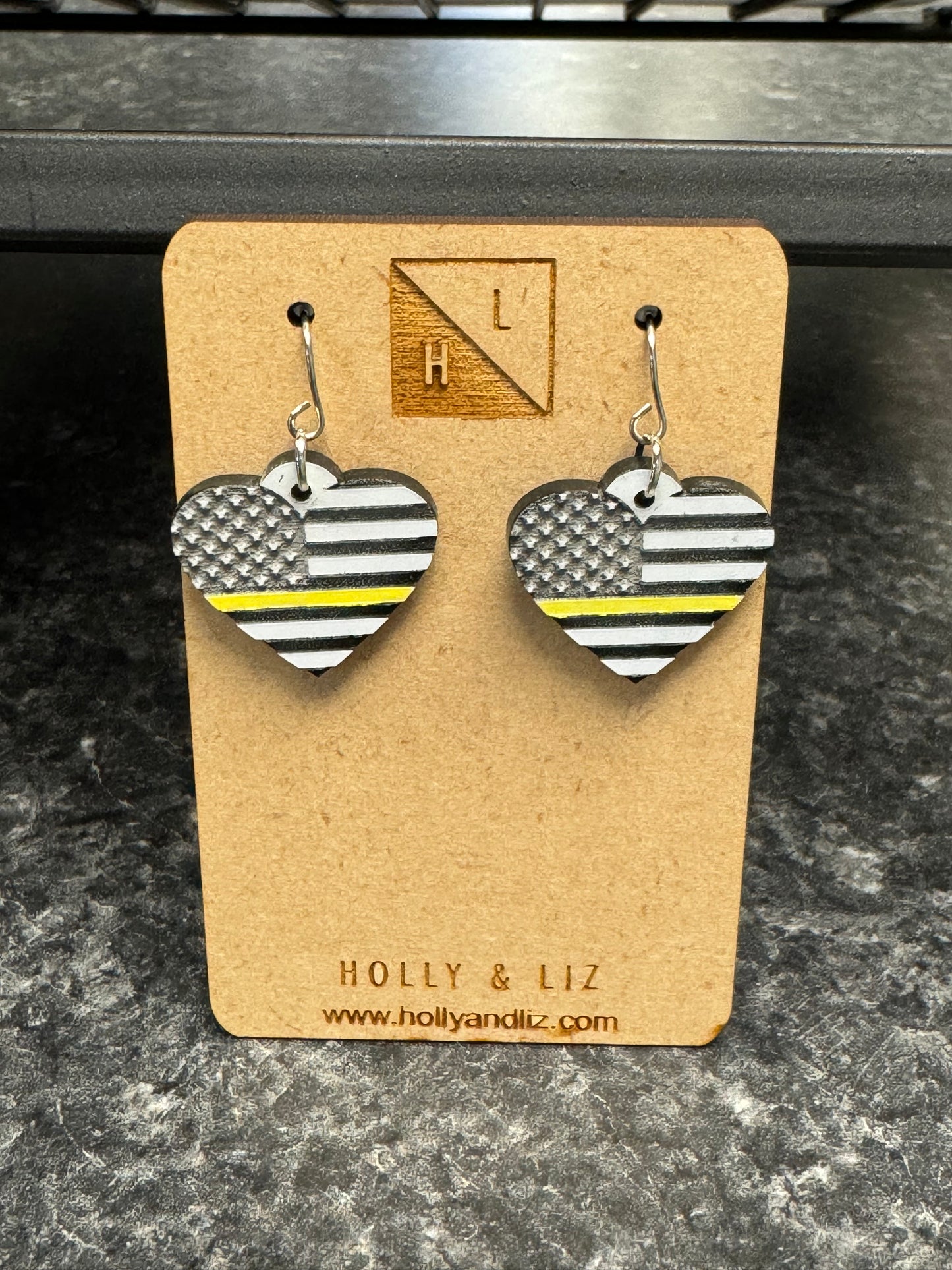 First Responder Mini Drop Earrings