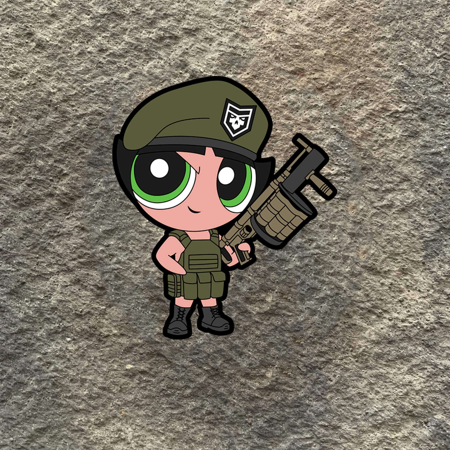 2A Powerpuff Girls Decal