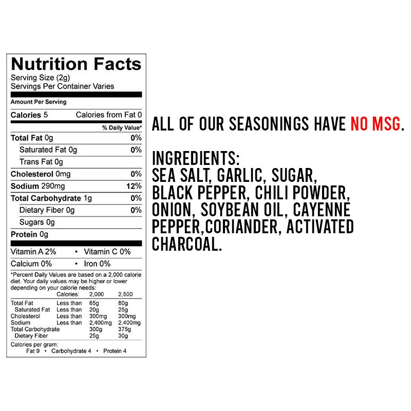 GYAO Gunpowder Steak & Brisket Seasoning ™