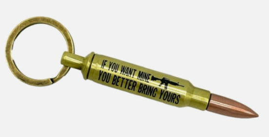 TacGear Bullet Keychain Bottle Opener