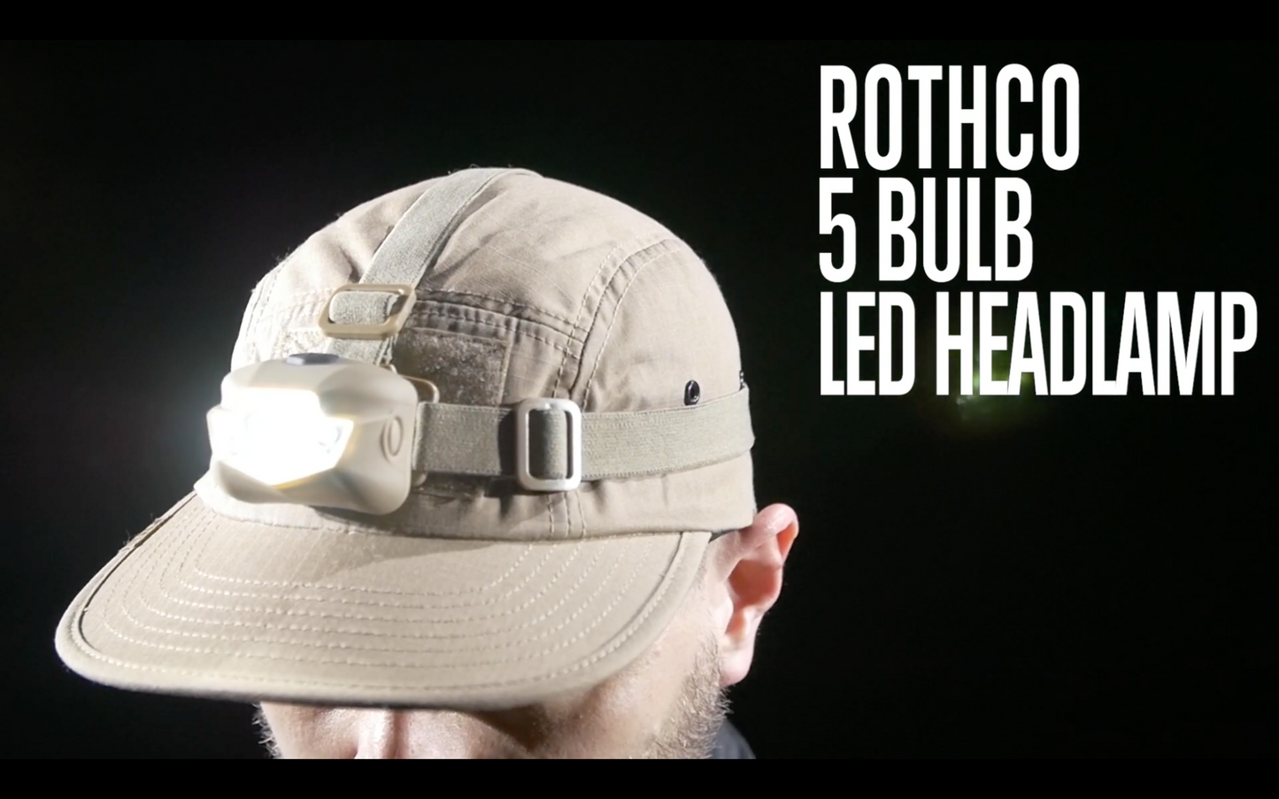 LED 5 Bulb Headlamp