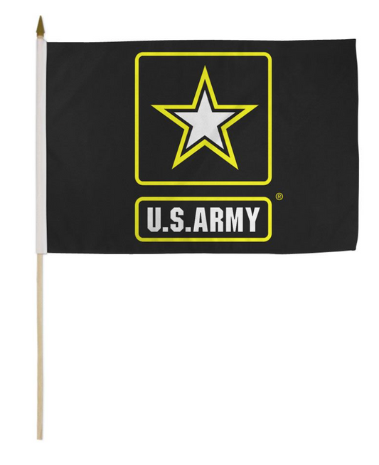 Army Star Stick Flags