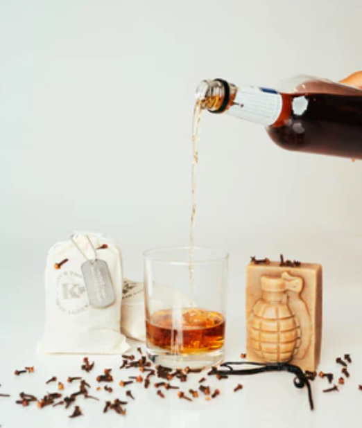 Whiskey & Bad Decisions Grenade Soap