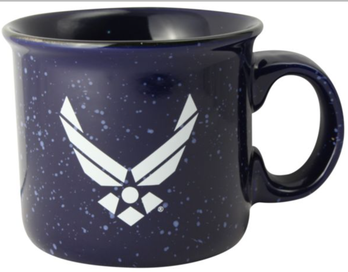 Air Force New Logo Camper Mug - Blue