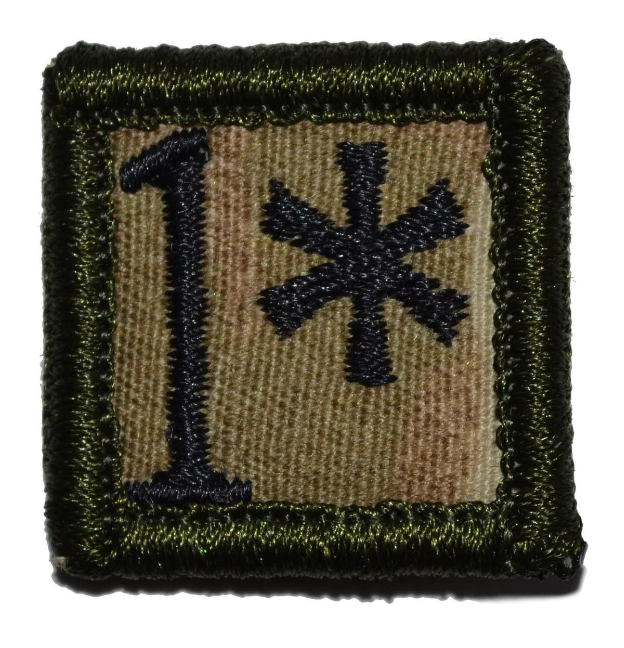 1* Star Astrick Velcro Patch