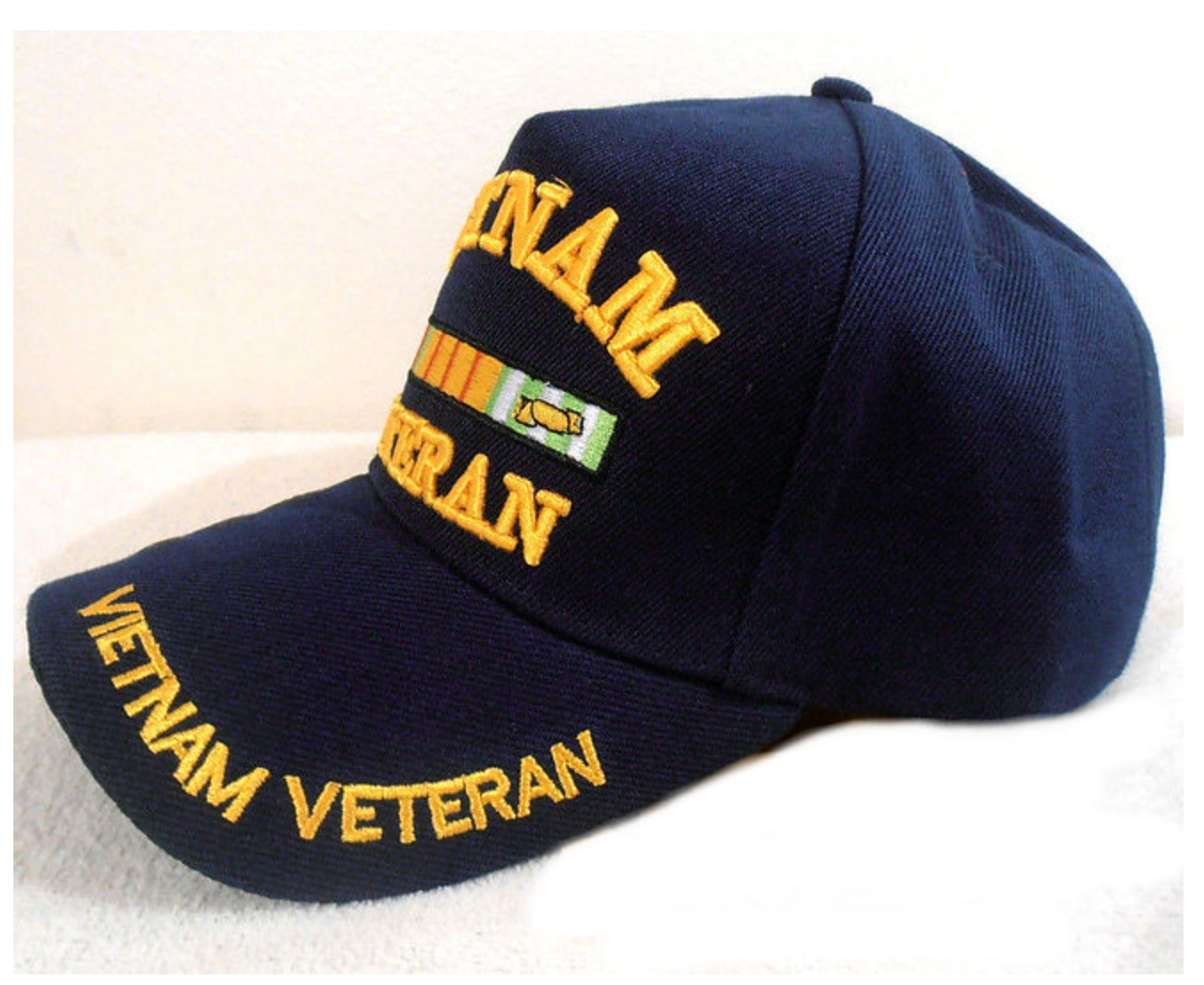 Vietnam Veteran Cap w VETERAN on Side
