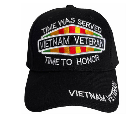 Vietnam Veteran Time Was Served Cap