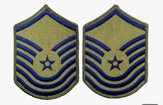 USAF Chevron Senior Master Sgt - Subdued