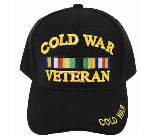 Cold War Veteran w Ribbons Cap
