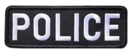 Police Patch - Small