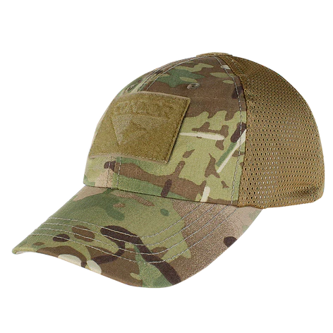 Mesh Tactical Cap w/ Velcro