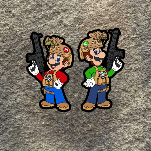 Patch Ops: Tactical Mario Bros. Decal