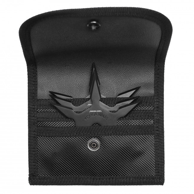 6-Point Black Throwing Stars (3PC)