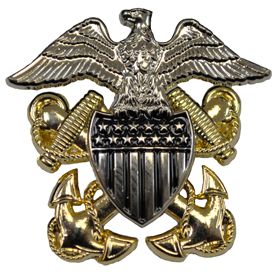USN Officer Badge