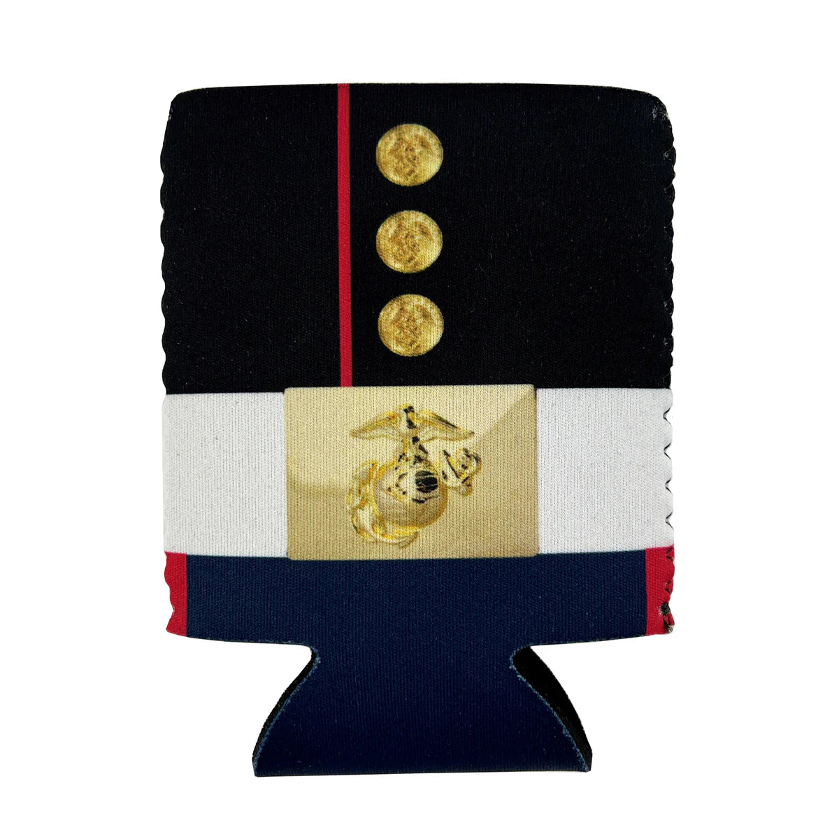 USMC Dress Blue Can Koozie