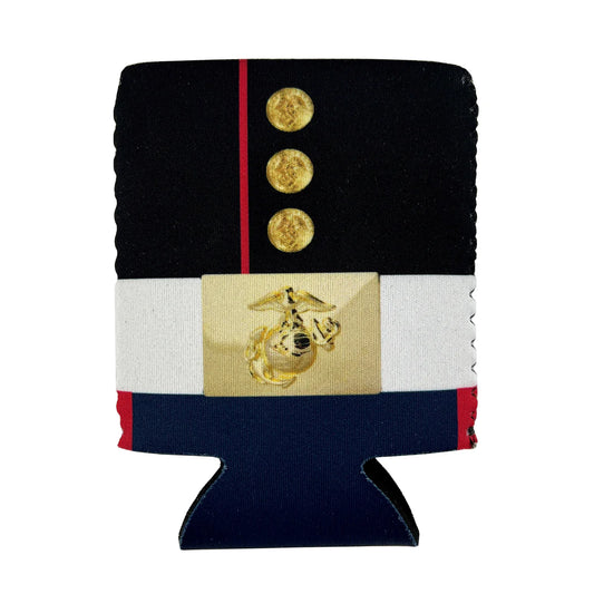 USMC Dress Blue Can Koozie