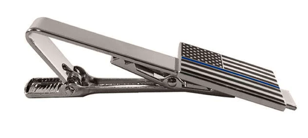 Thin Blue Line Tie Clip