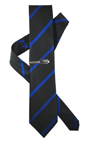 Thin Blue Line Tie Clip