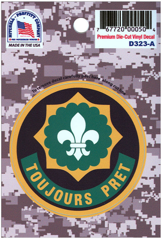 2nd Armored Cavalry Reg Decal