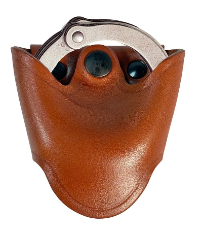 1791 Leather Open Top Handcuff Case - Belt Loop