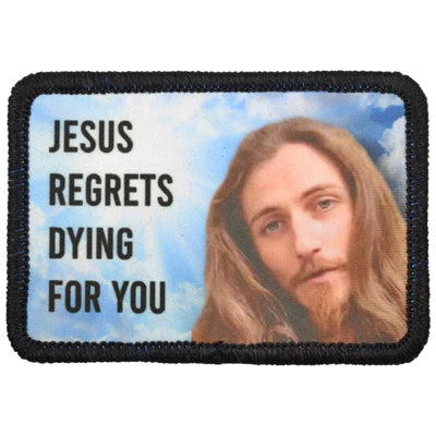 Jesus Regrets Velcro Patch