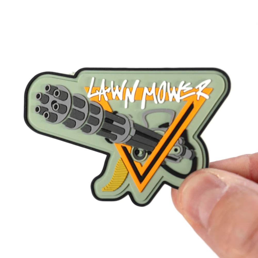 GoatGun Lawn Mower Velcro Patch
