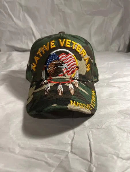 Native Veteran Camo Cap
