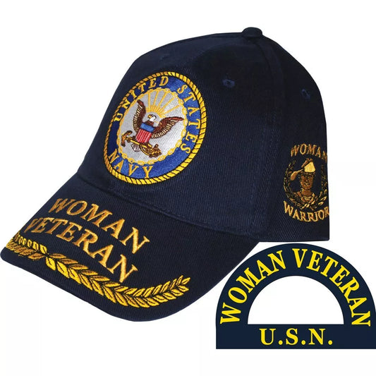 US Navy Women Veteran Cap