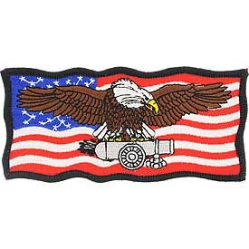 USA Eagle Cannon Patch