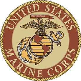USMC Logo, Desert