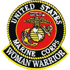 USMC Woman Warrior Patch