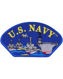 US Navy Ships Hat Patch