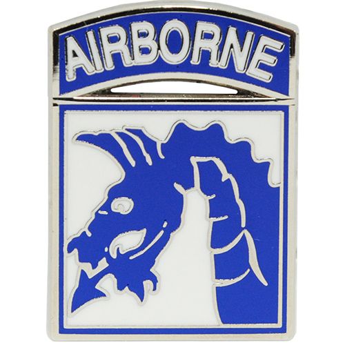 18th Airborne pin 1"