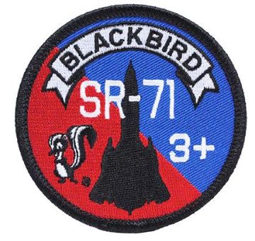 USAF SR-71 Blackbird Patch