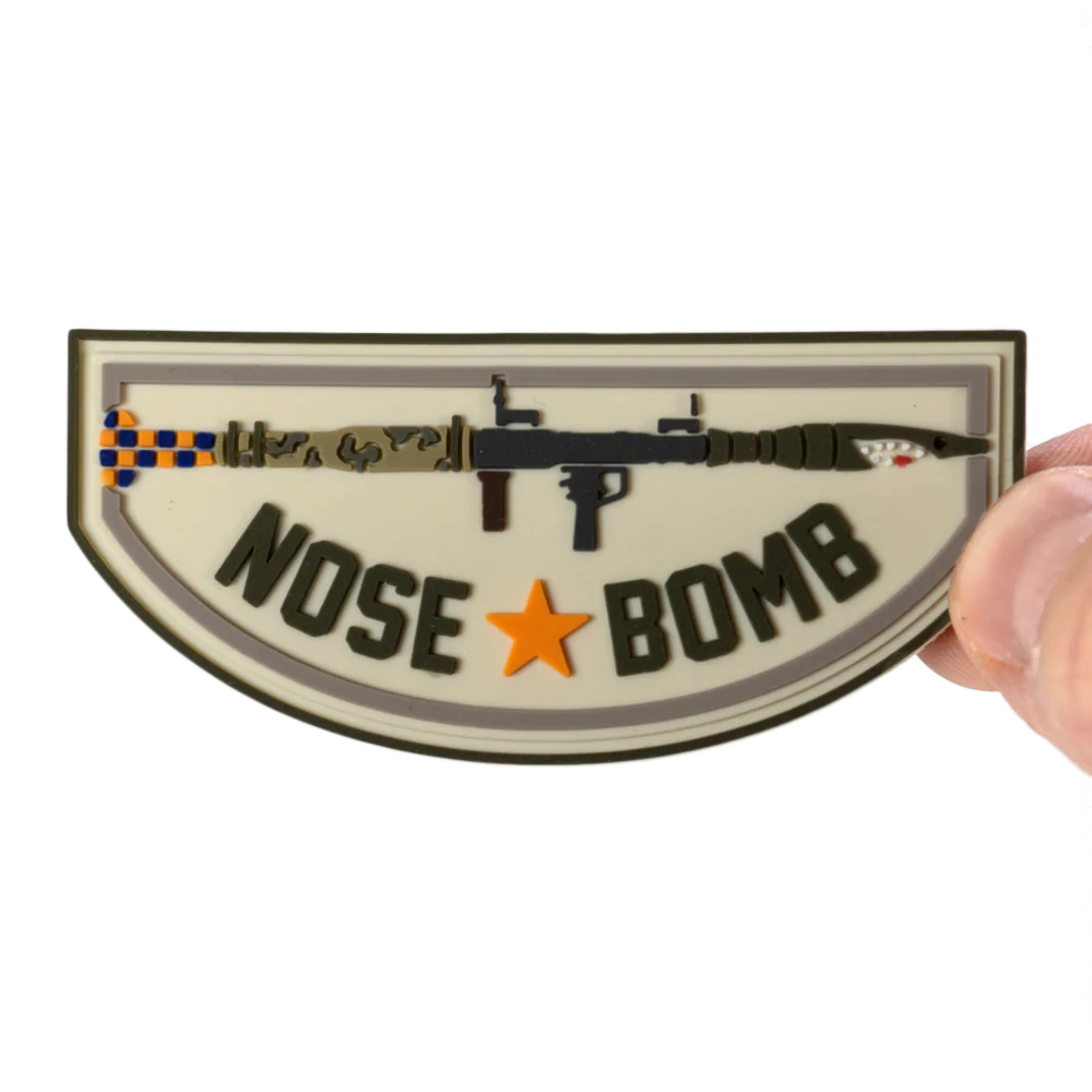 GoatGuns Nose Bomb Velcro Patch