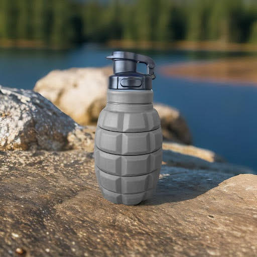 Silicone Grenade Collapsible Bottle