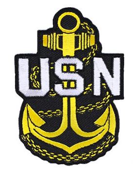 USN Anchor Logo Patch