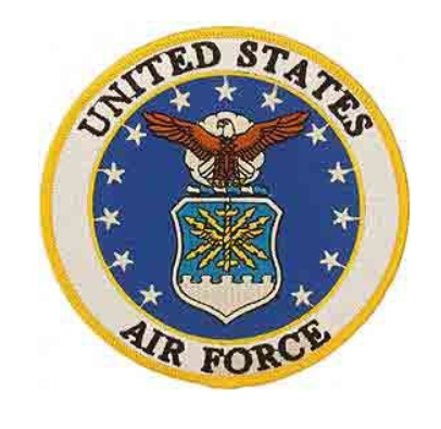 Basic Air Force Patch - Round