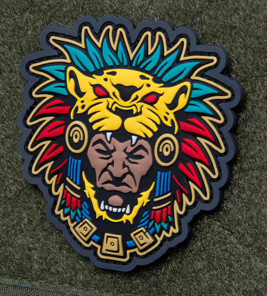 Aztec Warrior Head Morale Patch