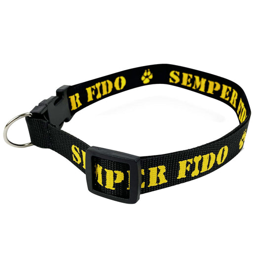 SEMPER FIDO USMC Pet Collar